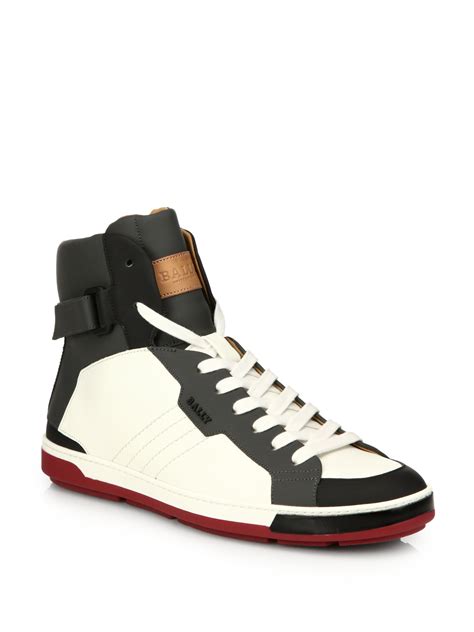 bally high top sneakers men.